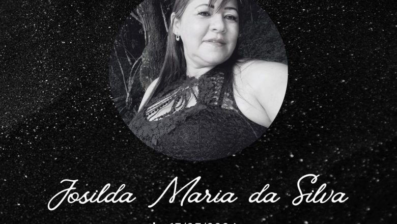 Nota de pesar: Josilda Maria da Silva