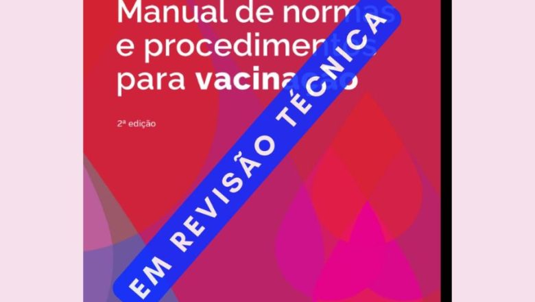 Após pedido do Cofen, Ministério da Saúde retirou do ar e vai corrigir “Manual de normas e procedimentos para vacinação”