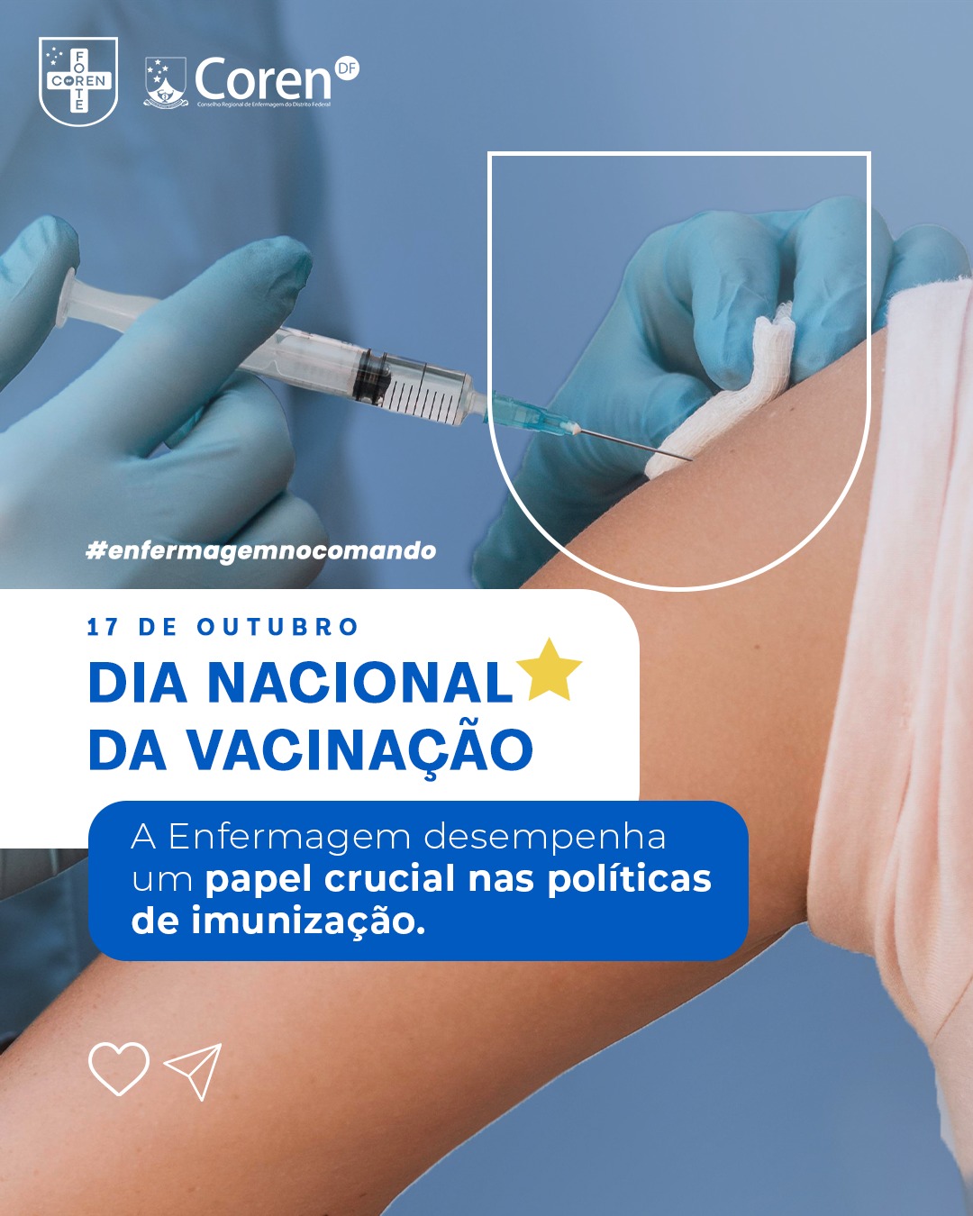 Dia Nacional da Vacinação: Enfermagem possui papel essencial na imunização