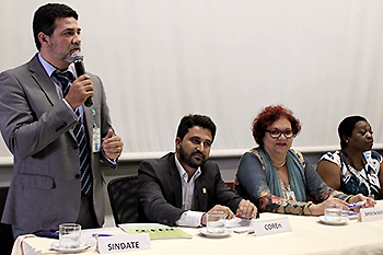 Jorge Vianna, vice-presidente do Sindate-DF