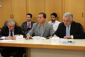 Conselheiro federal Vencelau Pantoja representou o Cofen na reunião